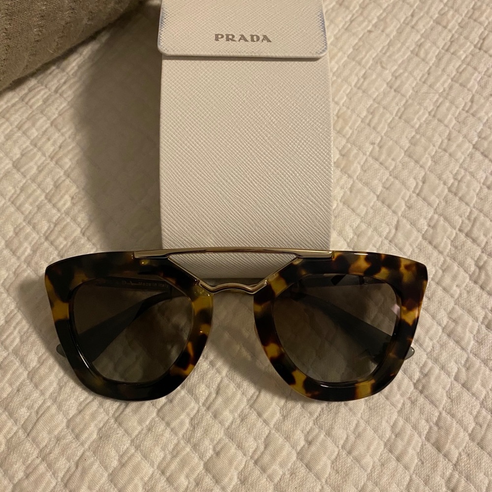 Prada Tortoise Sunglasses